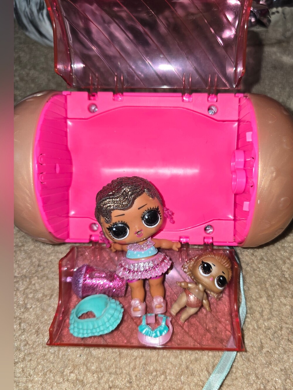 LOL Surprise Underwraps Doll Pink Case With Doll And Accessories